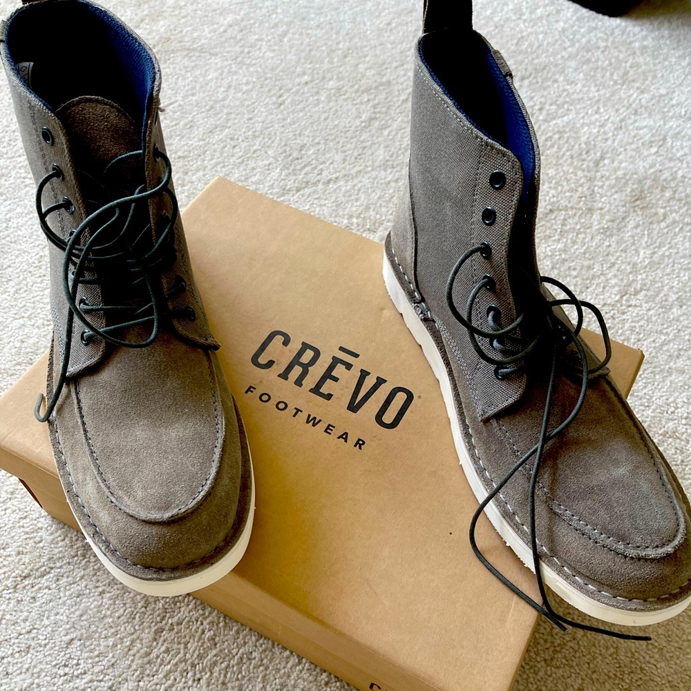 SUEDE CANAS ANKLE BOOTS 10 med